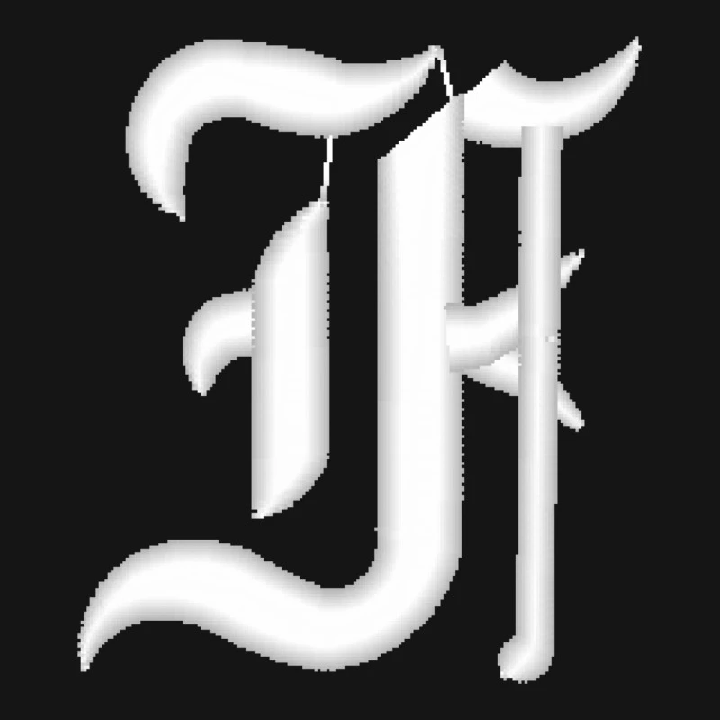 Old English Style Initial Letter F Embroidered Hat Embroidered Mesh Cap 4 Old English Style Initial Letter F Embroidered Hat Embroidered Mesh Cap - Image 4