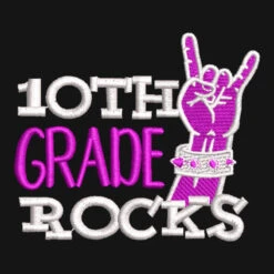 10Th Grade Rocks Embroidered Hat Embroidered Mesh Cap -ThreadNest Store d.12419328.289099.s3.1 151515 bm9uZQ 800x800 1