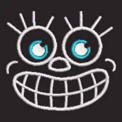 Crazy Smile Embroidered Hat Distressed Cap -ThreadNest Store d.16569574.349732.s3.1 262122 bm9uZQ 800x800 1