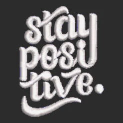 Stay Positive Embroidered Hat Baseball Cap -ThreadNest Store d.16569588.349734.s3.1 2c2c2c bm9uZQ 800x800 1