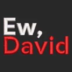 Ew, David Embroidered Hat Snapback -ThreadNest Store d.17803681.366286.s3.1 292929 bm9uZQ 800x800 1