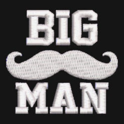 Big Man Embroidered Hat Embroidered Mesh Cap -ThreadNest Store d.19047534.383621.s3.1 151515 bm9uZQ 800x800 1