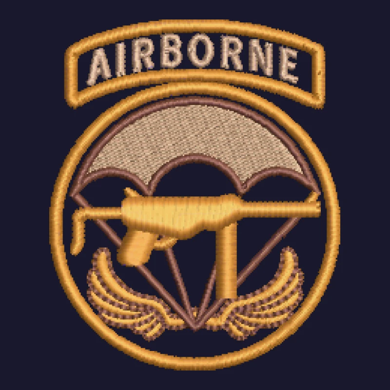 Airborne Embroidered Hat Knit Cap 3 Airborne Embroidered Hat Knit Cap - Image 3