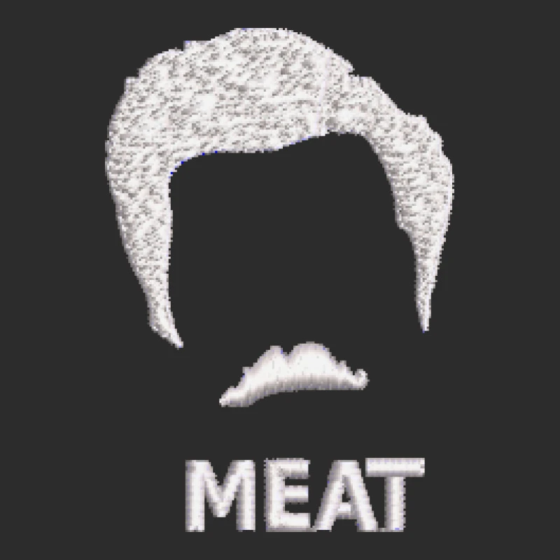 Meat Embroidered Hat Baseball Cap 5 Meat Embroidered Hat Baseball Cap - Image 5