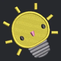 Happy Bulb Embroidered Hat Trucker Cap -ThreadNest Store d.20035746.397876.s3.1 28292c bm9uZQ 800x800 1