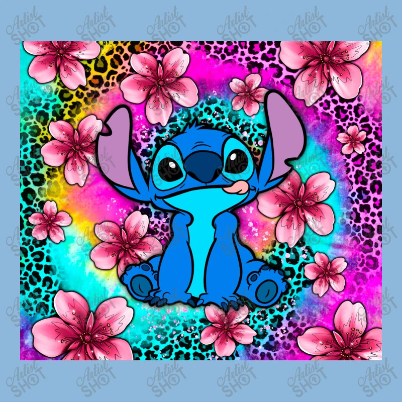 Stitch Flower Tie Dye And Leopard Adjustable Cap 3 Stitch Flower Tie Dye And Leopard Adjustable Cap - Image 3