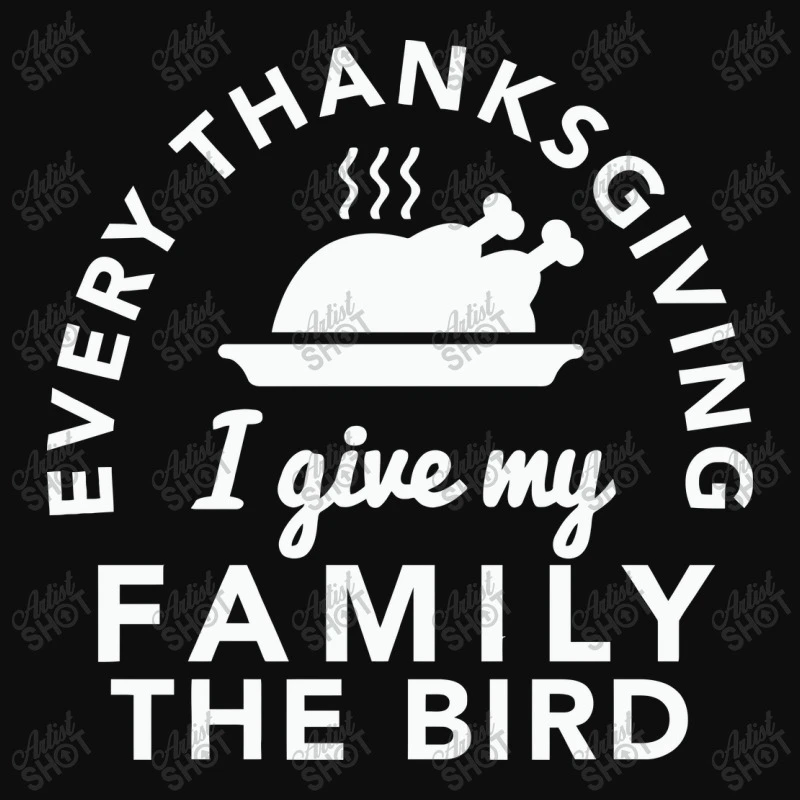 Family Thanksgiving Crop Top 3 Family Thanksgiving Crop Top - Image 3