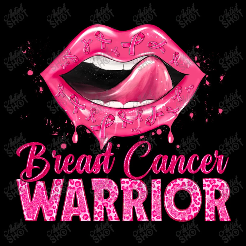 Breast Cancer Warrior Lips Adjustable Cap 3 Breast Cancer Warrior Lips Adjustable Cap - Image 3