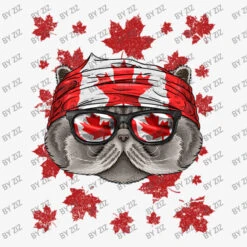 Canadian Persian Cat Patriotic Canada Flag Maple L Ladies Fitted T-Shirt -ThreadNest Store d.2526179048.25067388.s3.1 f6f6f6 Wml6 800x800 1