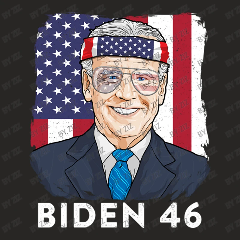 Biden 46 Elected Celebrate Joe Biden 46th Presiden Ladies Fitted T-Shirt 5 Biden 46 Elected Celebrate Joe Biden 46th Presiden Ladies Fitted T-Shirt - Image 5