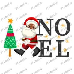 Black Santa Claus 3 Women's V-Neck T-Shirt -ThreadNest Store d.2526391752.25088429.s3.1 ffffff Y2 Fn2t1bg 800x800 1