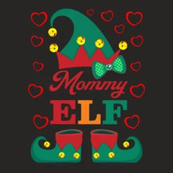 Elf Mommy Elf Christmas Ladies Fitted T-Shirt -ThreadNest Store d.2526392746.25089237.s3.1 272624 bm9uZQ 800x800 1