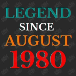 Legend Since August 1980 Typography Printed Hat -ThreadNest Store d.2526467862.25090921.s3.1 292929 YXJ0aXN0c2hvdA 800x800 1