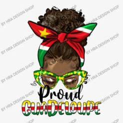 Afro Messy Bun Proud Guadeloupe Ladies Fitted T-Shirt -ThreadNest Store d.2526562295.25063246.s3.1 f6f6f6 SFJBIERlc2lnbiBTaG9w 800x800 1