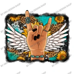 Rock Hand Western Background Crop Top -ThreadNest Store d.2526596521.25093960.s3.1 ffffff SFJBIERlc2lnbiBTaG9w 800x800 1