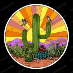 Cactus Desert Women's V-Neck T-Shirt -ThreadNest Store d.2526622971.25072725.s3.1 000000 Um9iIFN0b3Jl 800x800 1