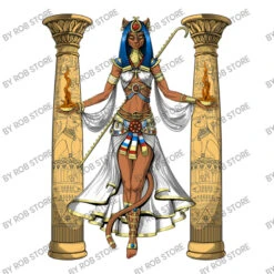 Egyptian Goddess Bastet Women's V-Neck T-Shirt -ThreadNest Store d.2526630468.25075391.s3.1 ffffff Um9iIFN0b3Jl 800x800 1