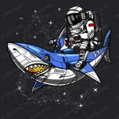 Space Astronaut Riding Shark Youth Tee -ThreadNest Store d.2526663846.25089765.s3.1 232227 Um9iIFN0b3Jl 800x800 1
