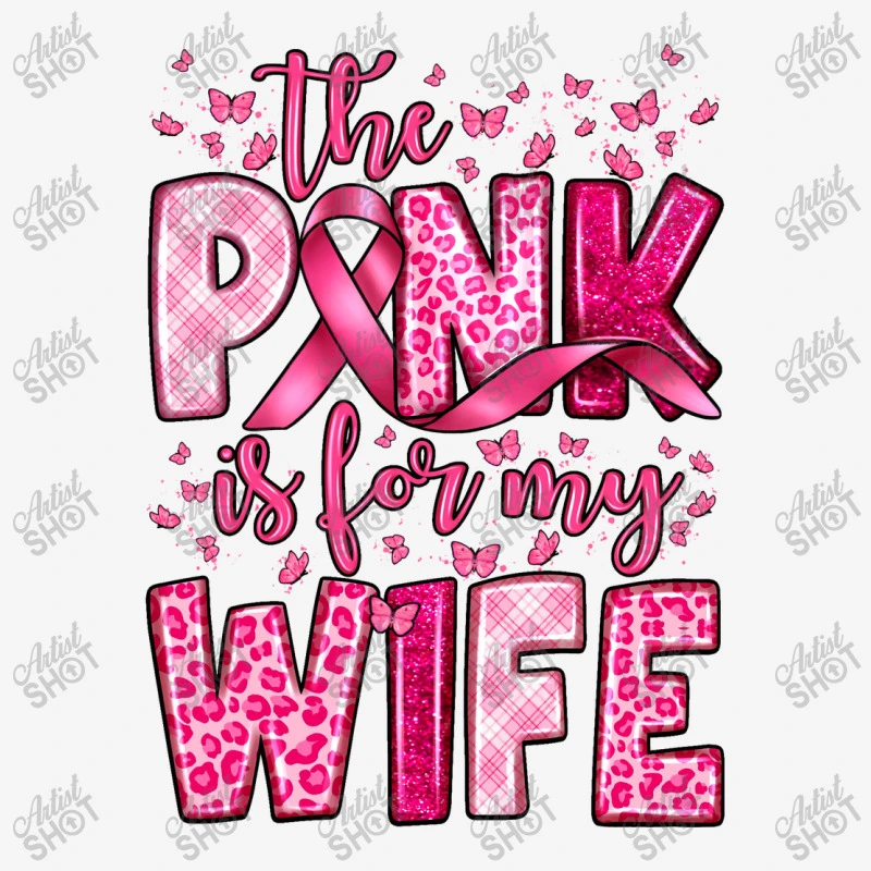 The Pink Is For My Wife Adjustable Cap 3 The Pink Is For My Wife Adjustable Cap - Image 3