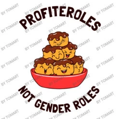 Profiteroles Not Gender Roles Youth Tee -ThreadNest Store d.2526857523.25079472.s3.1 ffffff VG9tQXJ0 800x800 1