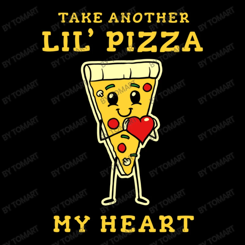 Take Another Lil Pizza My Heart Adjustable Cap 3 Take Another Lil Pizza My Heart Adjustable Cap - Image 3