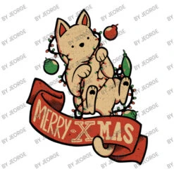 Merry Xmas Cat 3/4 Sleeve Shirt -ThreadNest Store d.2526915279.25074028.s3.1 ffffff SmVvcmdl 800x800 1
