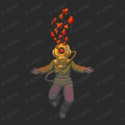 Sea In Me Printed Hat -ThreadNest Store d.2526961038.25089785.s3.1 292929 SmVvcmdl 800x800 1