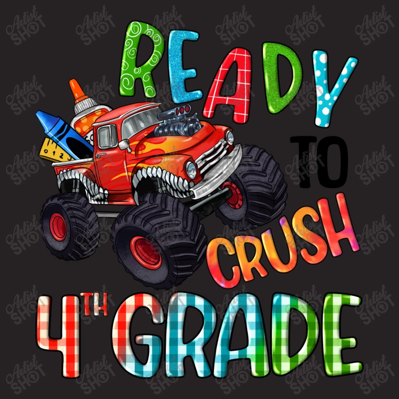 Ready To Crush Fourth Grade Vintage Cap 3 Ready To Crush Fourth Grade Vintage Cap - Image 3