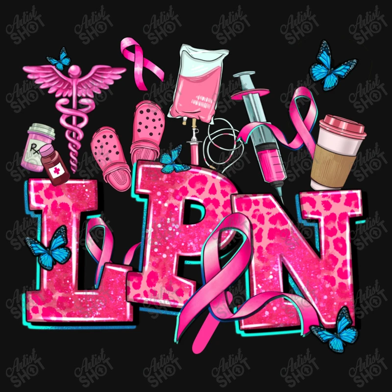 Lpn Cancer Nurse With Baby Bibs 2 Lpn Cancer Nurse With Baby Bibs - Image 2