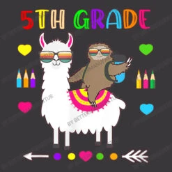 Sloth Llama 5th Grade Squad Teacher Student Back T Ladies Curvy T-Shirt -ThreadNest Store d.2527024368.25094044.s3.1 39373a QmV0dGVyTWFudWZha3R1cg 800x800 1