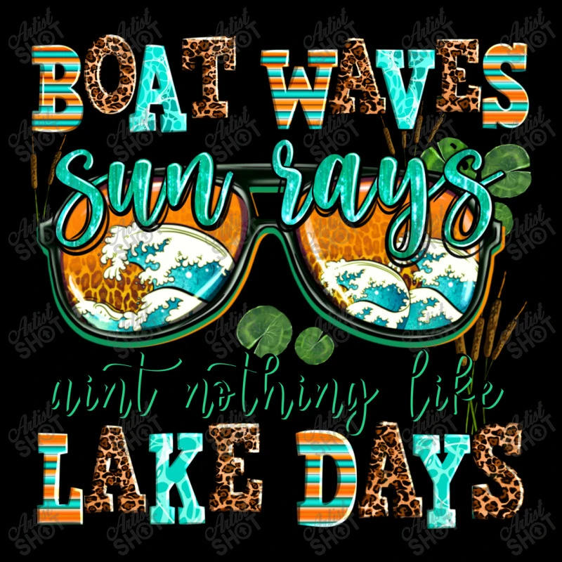 Boat Waves Sun Rays Aint Nothing Like Lake Days Adjustable Cap 3 Boat Waves Sun Rays Aint Nothing Like Lake Days Adjustable Cap - Image 3