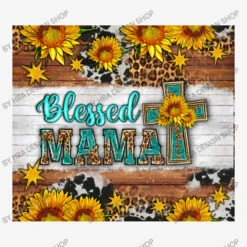 Blessed Mama And Stars All Over Women's T-shirt -ThreadNest Store d.2527095097.25097451.s3.1 f5f5f5 SFJBIERlc2lnbiBTaG9w 800x800 1