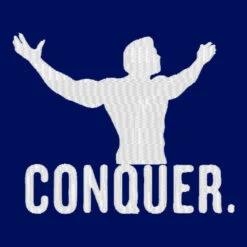 Conquer. Embroidered Hat Embroidered Dad Cap -ThreadNest Store d.25970227.15546.s3.1 000f59 bm9uZQ 800x800 1