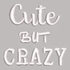 Cute But Crazy Embroidered Hat Embroidered Dad Cap -ThreadNest Store d.25971069.374361.s3.1 c0bcbc bm9uZQ 800x800 1