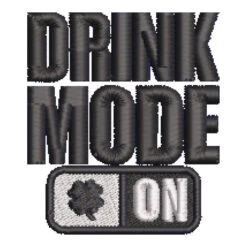 Drink Mode On Embroidered Hat Embroidered Dad Cap -ThreadNest Store d.26007740.407279.s3.1 ffffff bm9uZQ 800x800 1