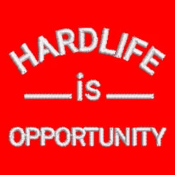 Hard Life Is Opportunity Embroidered Hat Embroidered Dad Cap -ThreadNest Store d.26007782.407301.s3.1 ff0000 bm9uZQ 800x800 1