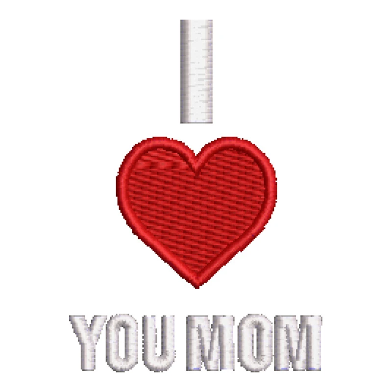 I Love You Mom Embroidered Hat Embroidered Dad Cap 4 I Love You Mom Embroidered Hat Embroidered Dad Cap - Image 4
