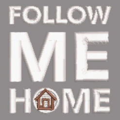 Follow Me Home Embroidered Hat Flat Bill Snapback Cap -ThreadNest Store d.26335620.374379.s3.1 8f8b8c bm9uZQ 800x800 1