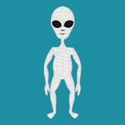 Alien White Embroidery Embroidered Hat Flat Bill Snapback Cap -ThreadNest Store d.26373001.15688.s3.1 1e8fa1 bm9uZQ 800x800 1