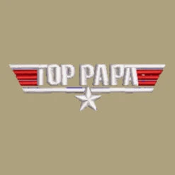 Top Papa Embroidered Hat Flat Bill Snapback Cap -ThreadNest Store d.26373468.350912.s3.1 aea17e bm9uZQ 800x800 1