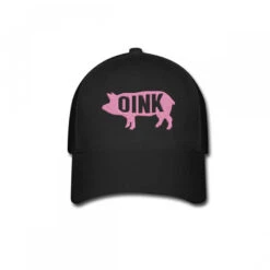 Pig Oink Funny Embroidered Hat Baseball Cap