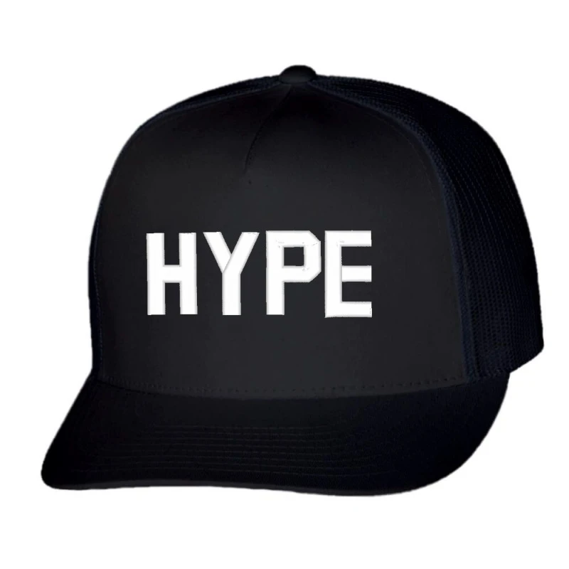 Hype Embroidery Embroidered Hat Trucker Cap 1 Hype Embroidery Embroidered Hat Trucker Cap