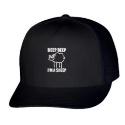 Beep Beep I'm A Sheep Embroidered Hat Trucker Cap