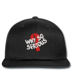 Why So Serious Embroidered Hat Snapback
