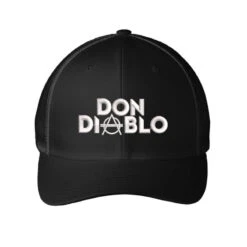 Don Diablo Embroidered Hat Embroidered Mesh Cap