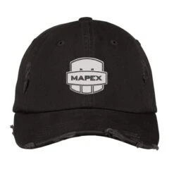 Mapex Logo Embroidered Hat Distressed Cap