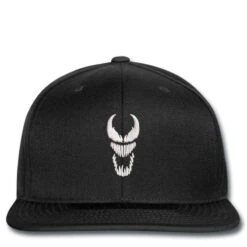 Venom Face Embroidered Hat Snapback