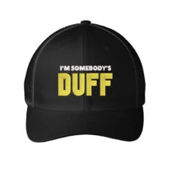 I'm Somebody'S Duff Embroidered Hat Embroidered Mesh Cap