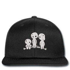 Ghost Embroidered Hat Snapback