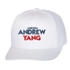 Andrew Yang 2020 Embroidered Hat Trucker Cap